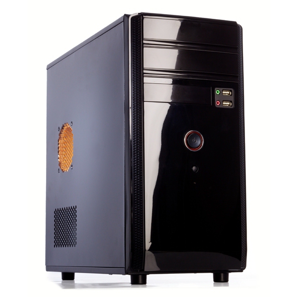 CASE ITEK SHADOW 500W FULL BLACK uATX