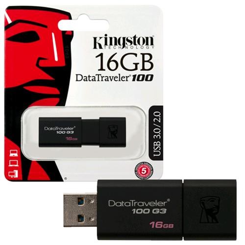 PENDRIVE KINGSTON DT100G3 16GB USB3.0