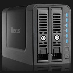 NAS THECUS N385 2BAY SATA DDR4 GIGABIT