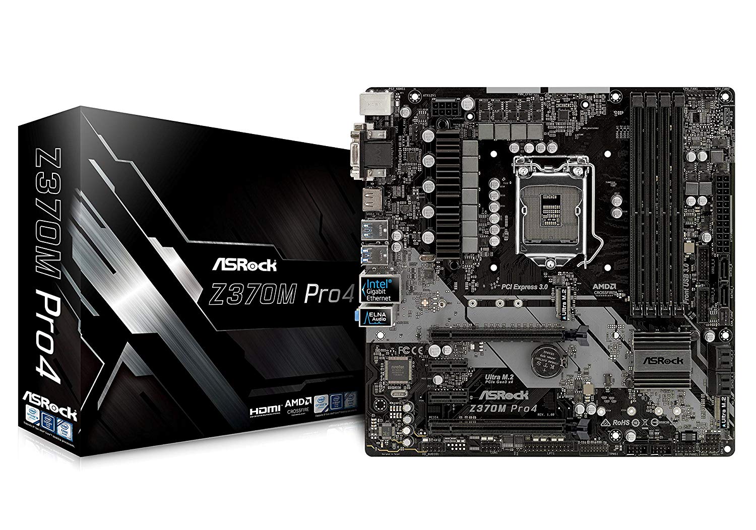 MB ASROCK Z370M PRO4 DDR4 mATX SK1151 v2