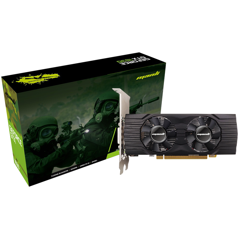 MANLI GEFORCE GTX1630  DDR6 4GB