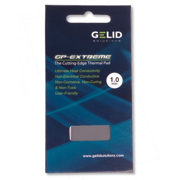 PAD TERMICO IN GOMMA GELID 50X50X0,5mm