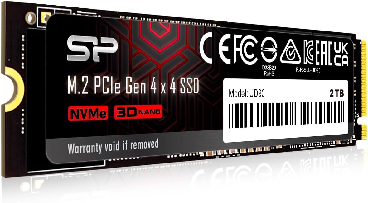 SSD SILICON POWER 2TB NVMe 4.0 PCIe
