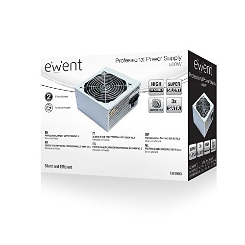 ALIMENTATORE EWENT EW3909 500W ATX 2.2