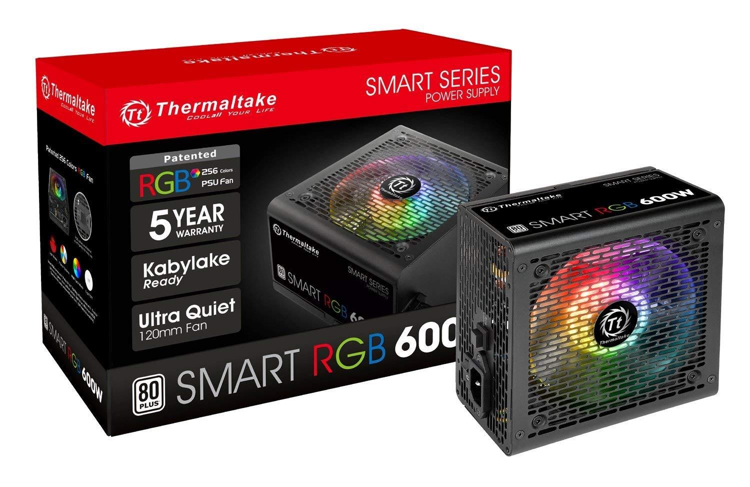 ALI THERMALTAKE SMART RGB 600W ATX 80P