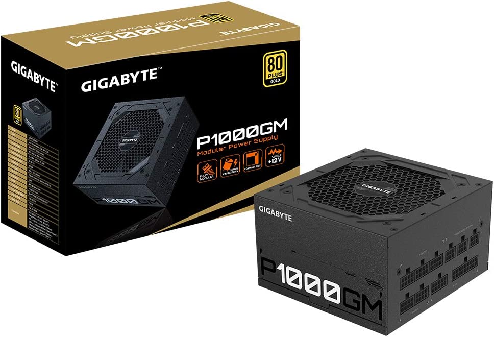 ALIMENTATORE GIGABYTE P1000GM 000W MODULARE 80+ GOLD