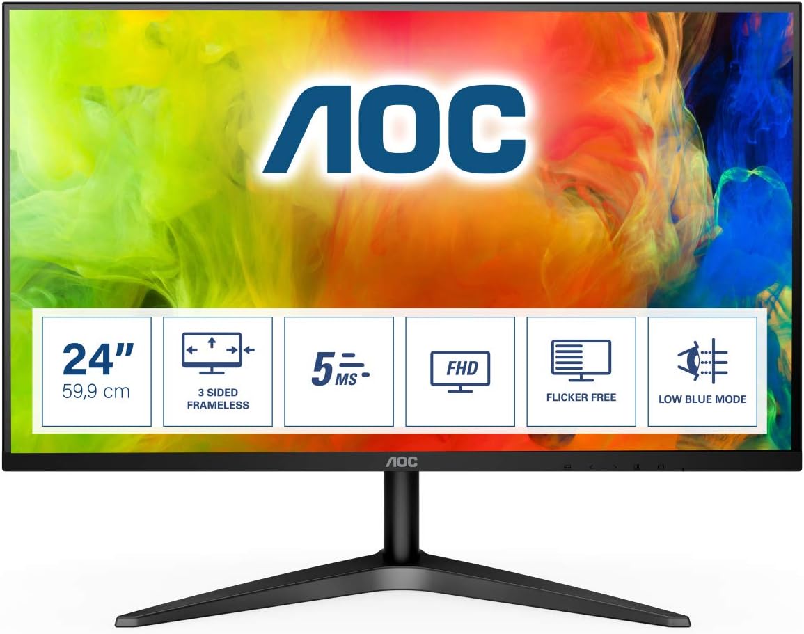 MONITOR AOC 24b1h HDMI VGA 23,6