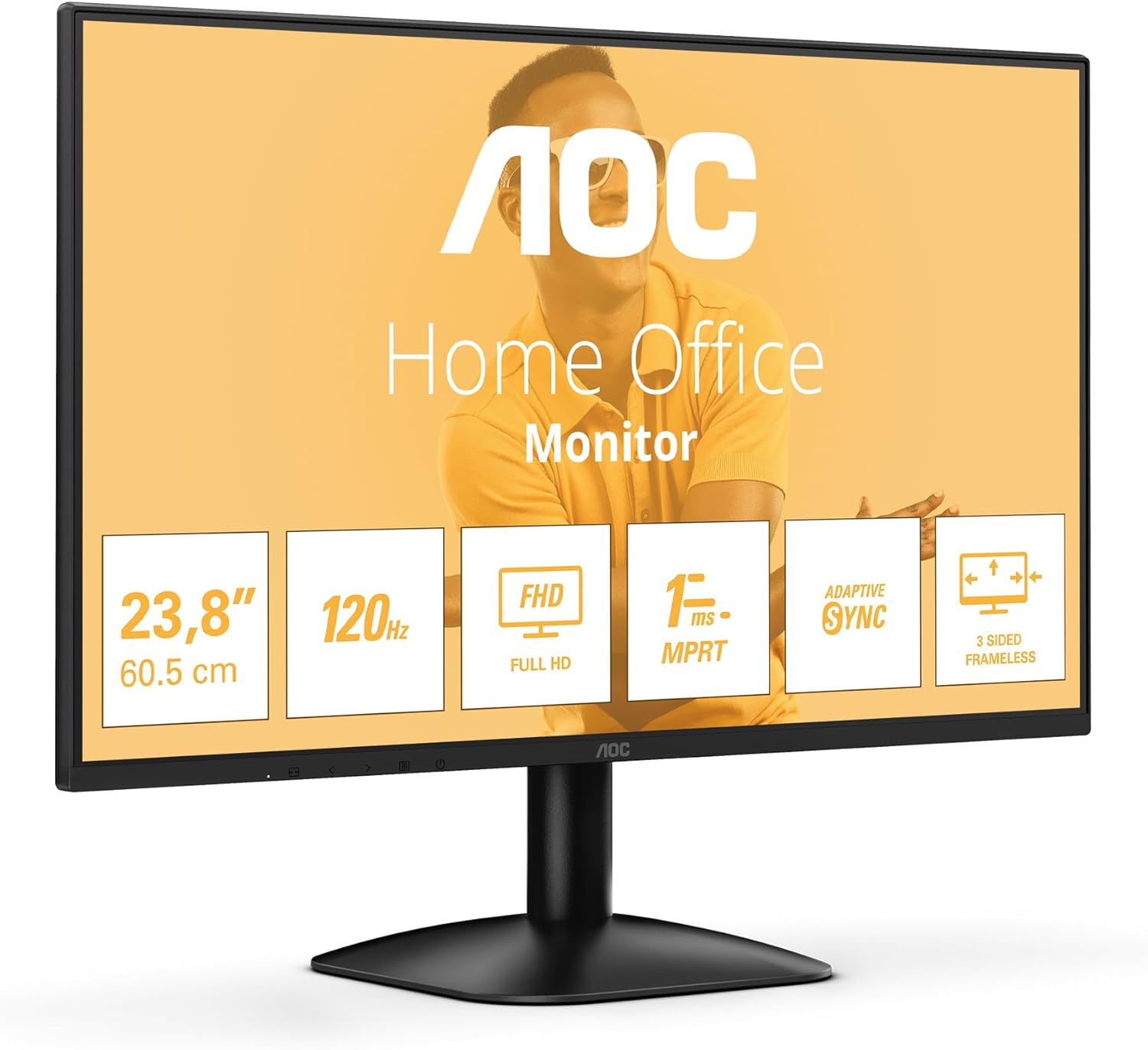 AOC MONITOR 23,8 120HZ 4MS VGA HDMI 