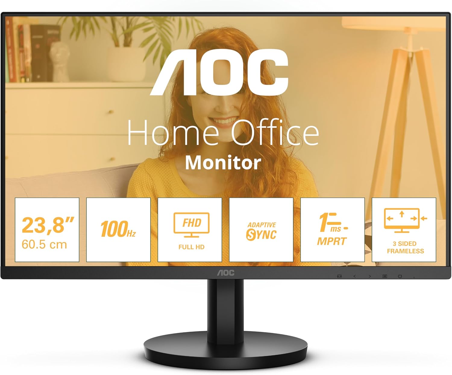 MONITOR AOC 24B3HMA2 24 100HZ HDMI VGA