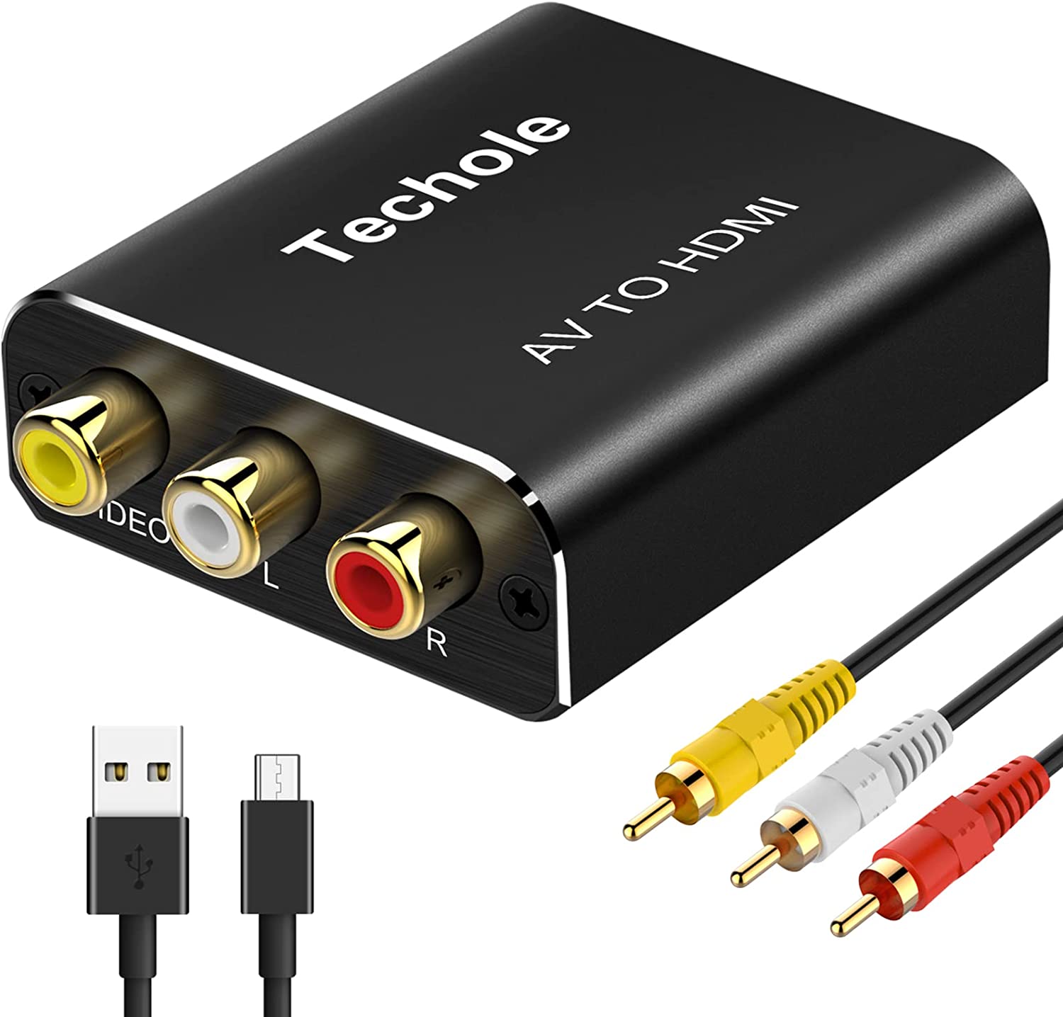 ADATTATORE RCA HDMI 1080P TECHOLE