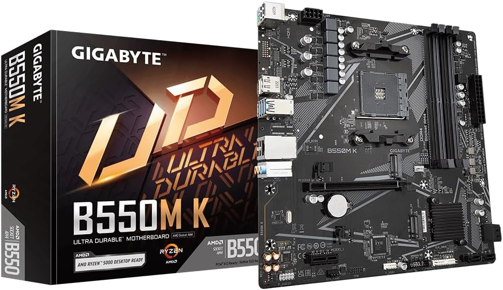 MB GIGABYTE GA-B550M- K DDR4 M.2 AM4 RYZEN 