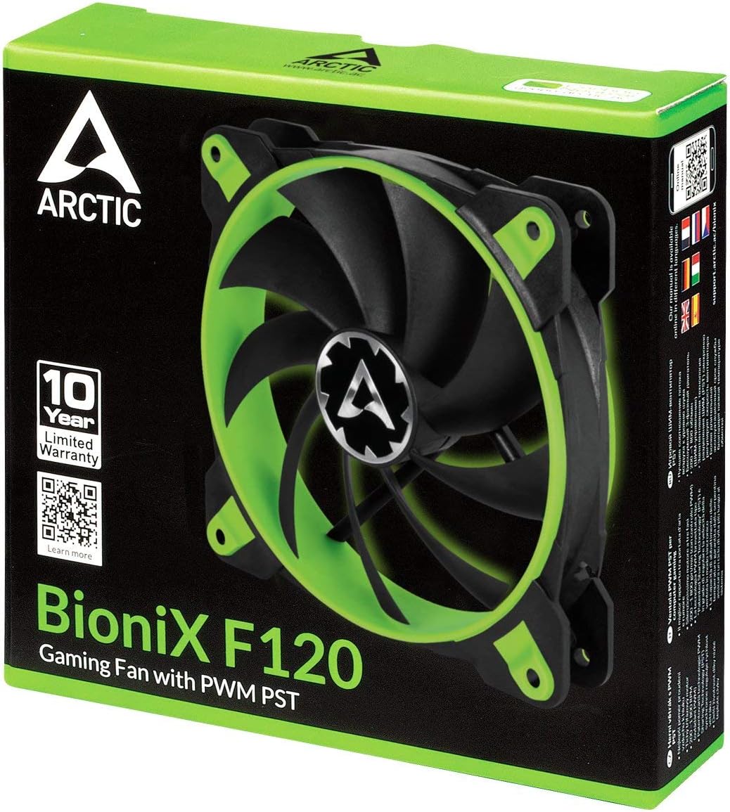 ARTIC BIONIX F120 120MM 1800 RPM VERDE 