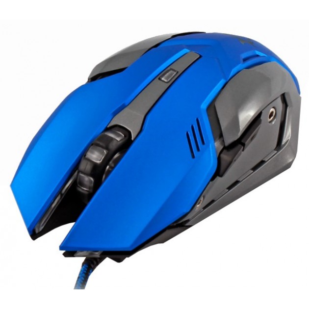 MOUSE GAMING LED 7 COL. CAESAR BLUE 4800DPI