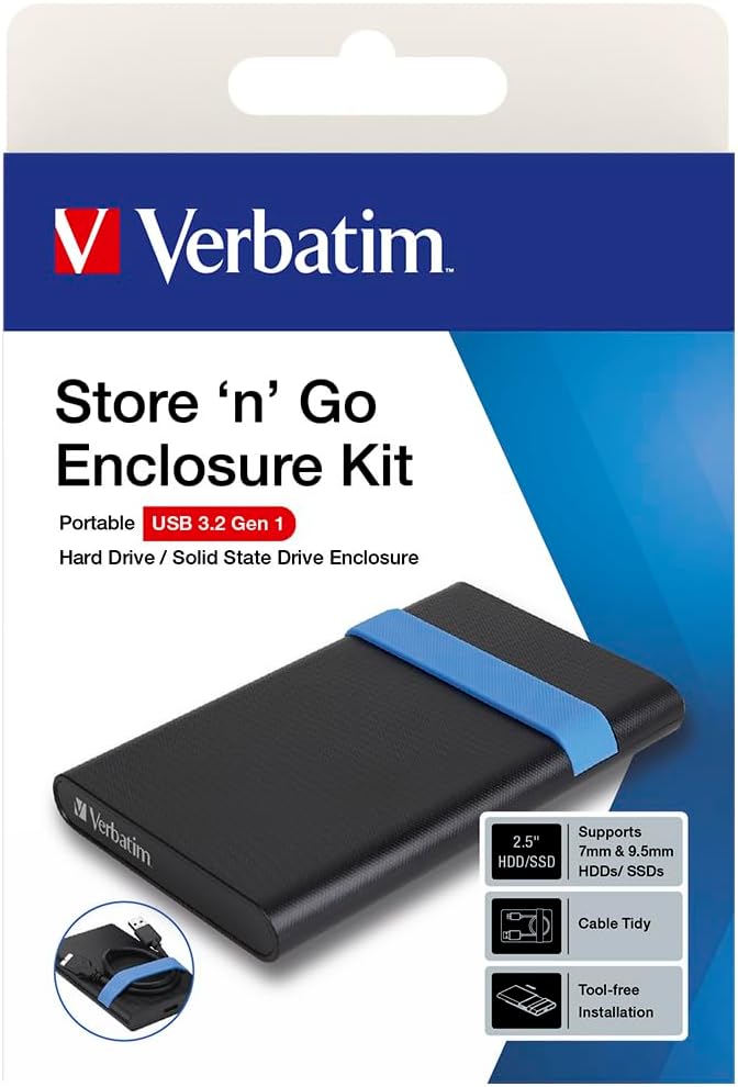 VERBATIM BOX USB 2,5 USB 3.2 STORE N GO