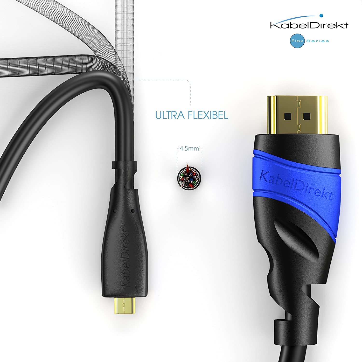 CAVO HDMI A MICRO HDMI ETH KABELDIREKT