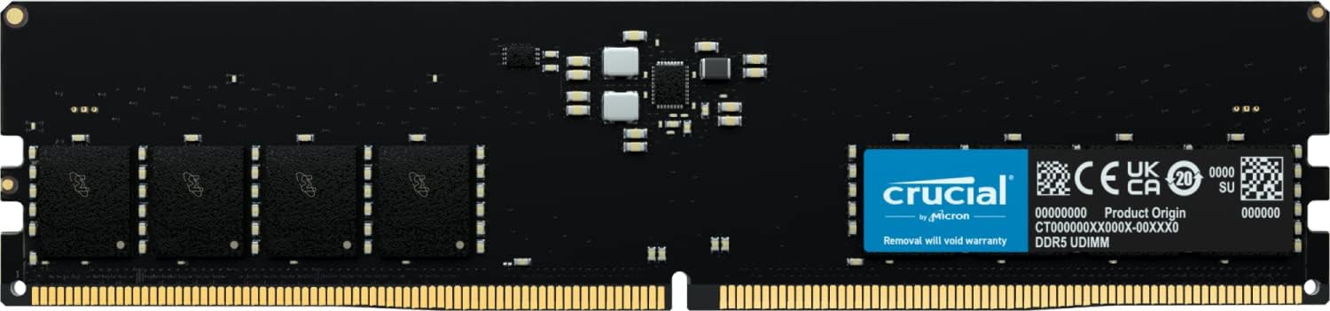 MEM CRUCIAL 16GB DDR5 4800MHZ CL40 