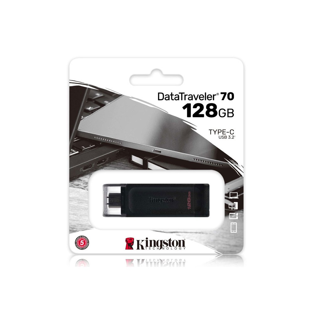 PENDRIVE KIGSTON DATA TRAVEL DT70 128GB USB-C
