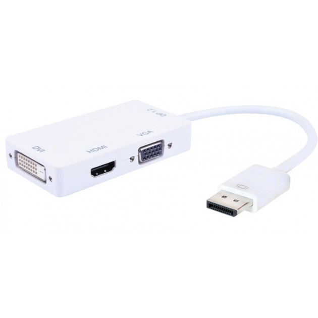 ADATTATOREDISPLAYPORT/DVI+HDMI+VGA