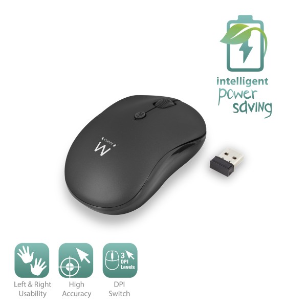 MOUSE SENZA FILO EWENT EW3232 1600DPI