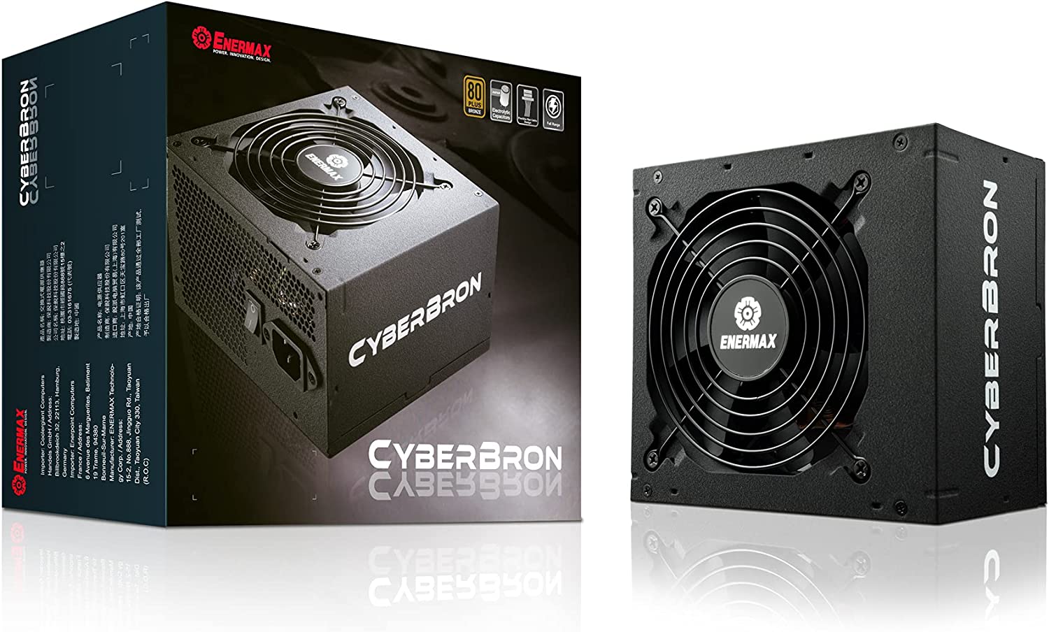 ALIM ENERMAX CYBERBON 600W ATX 80 PLUS