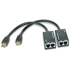 HDMI EXTERNDER LAN 30 METRI FULL-HD 