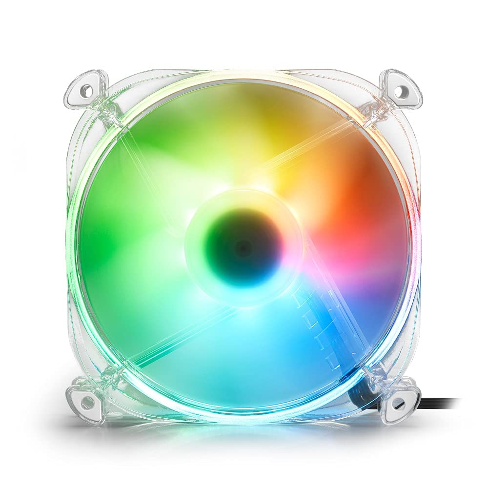 FAN x BOX 120mm SHARKOON RGB TRASPARENTE 