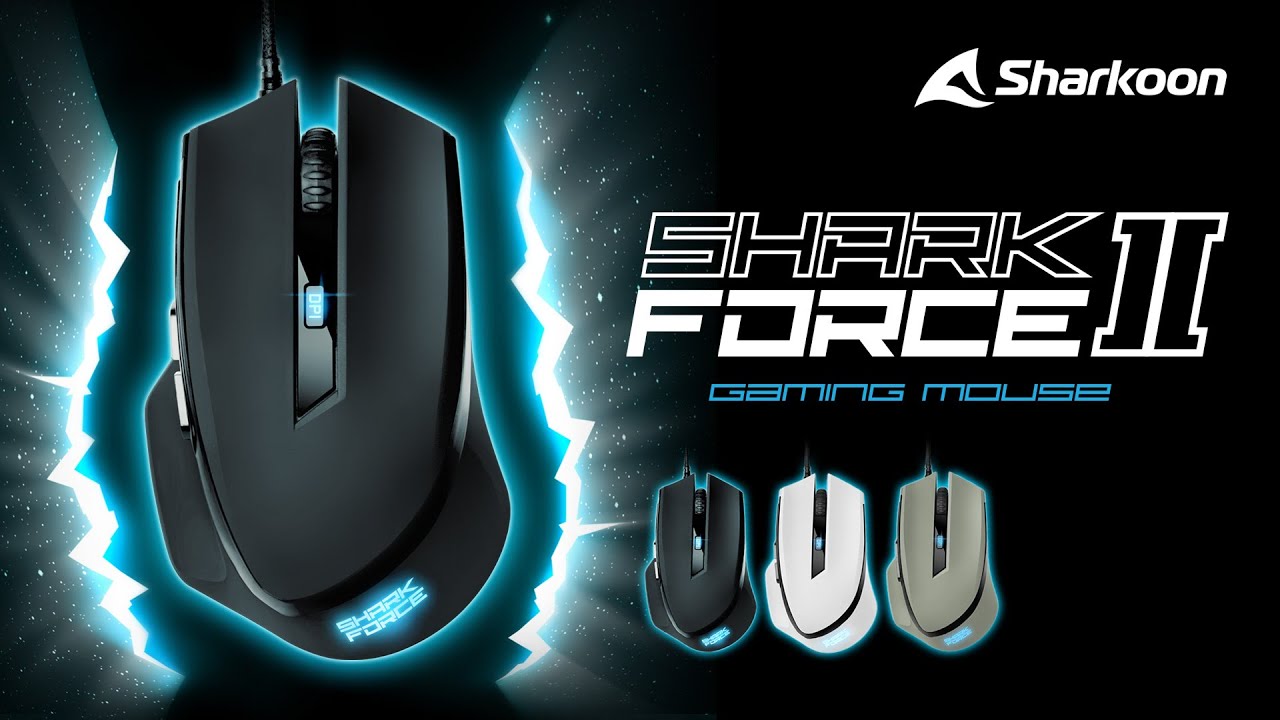 MOUSE GAMIN SKARKOON FORCE II 4200 DPI USB