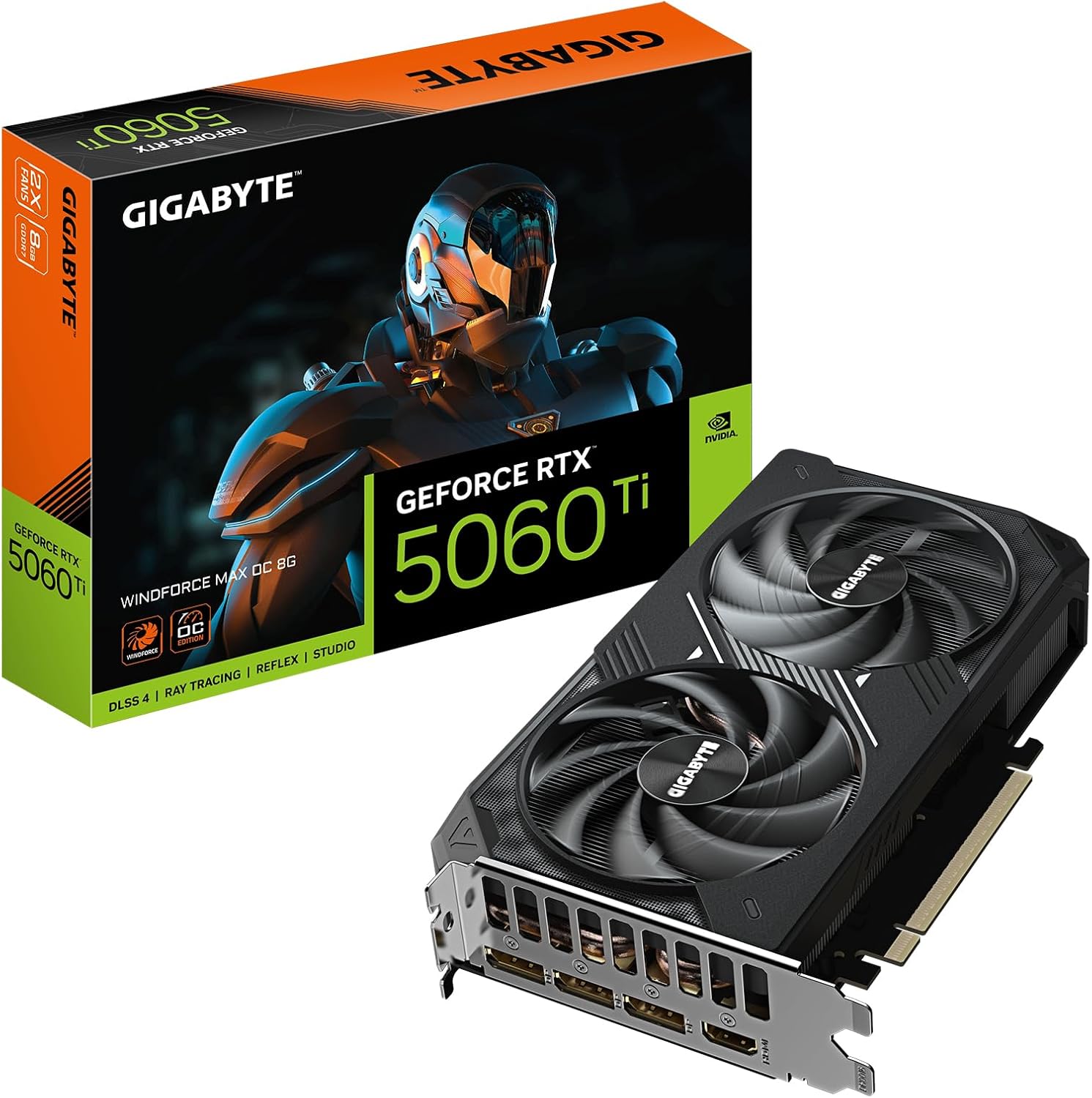 GIGABYTE GEFORCE RTX 5060 TI OC 8GB 