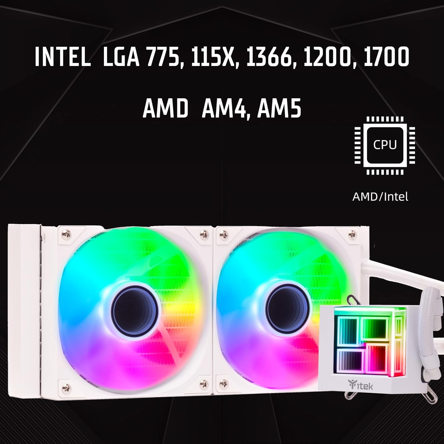 DIS ITEK HYDRO CUBE 240 TDP 250W UNIV