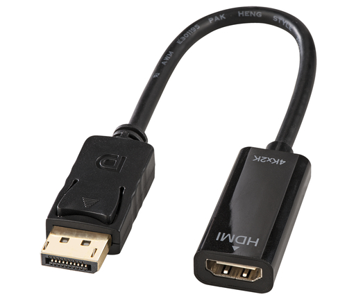 ADAPTER LINDY DISPLAYPORT M. 1.2 HDMI F. 4K 