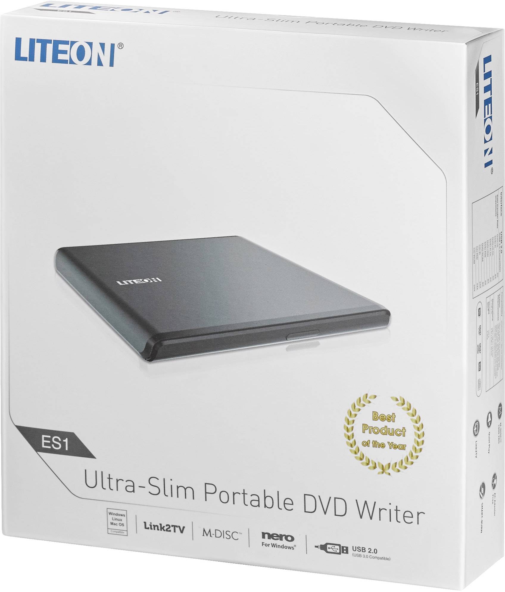 DVD±RW LITEON ES1 ULTRA SLIM USB