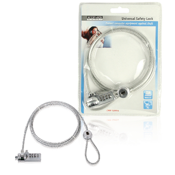 LUCCHETTO NOTEBOOK KONIG COMBINAZIONE
