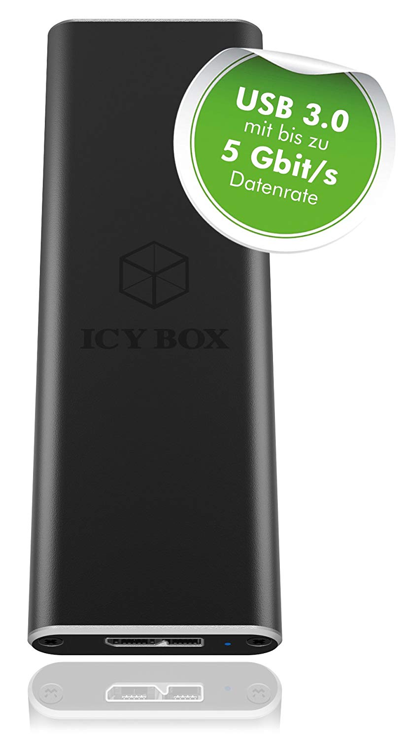 BOX EST ICY BOX M.2 SSD SATA USB 3.0 IB-183M2