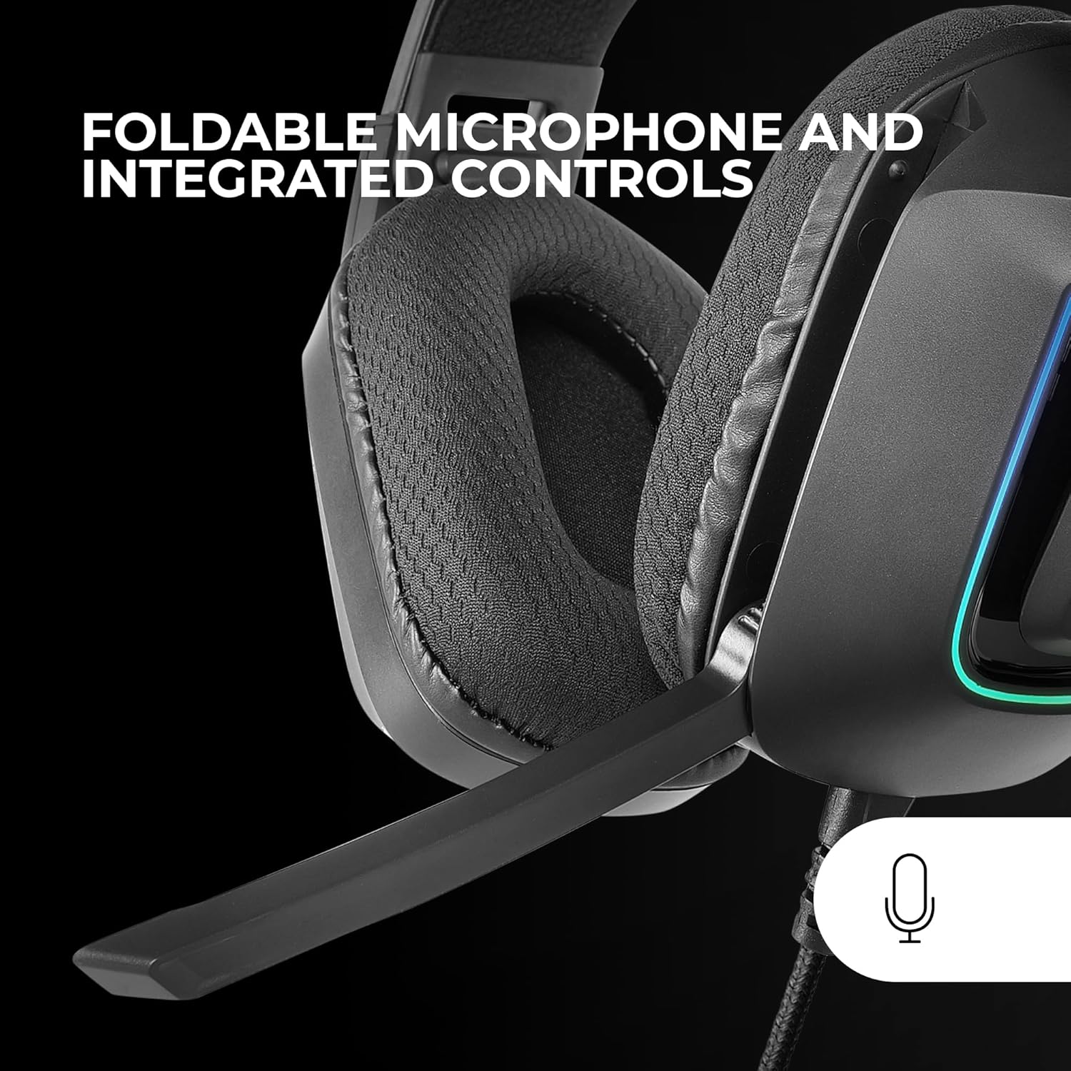 HEADPHONES MARSGAMING MH-STRIKE FRGB RAINBOW