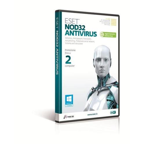 SW ESET NOD32 ANTIVIRUS 2PC BOX 