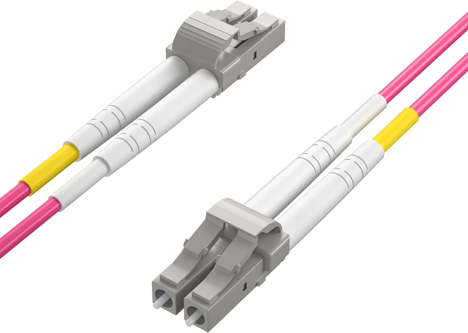 CAVO PATCHCORD LC/LC 50/125 OM4 VIOLA 5MT