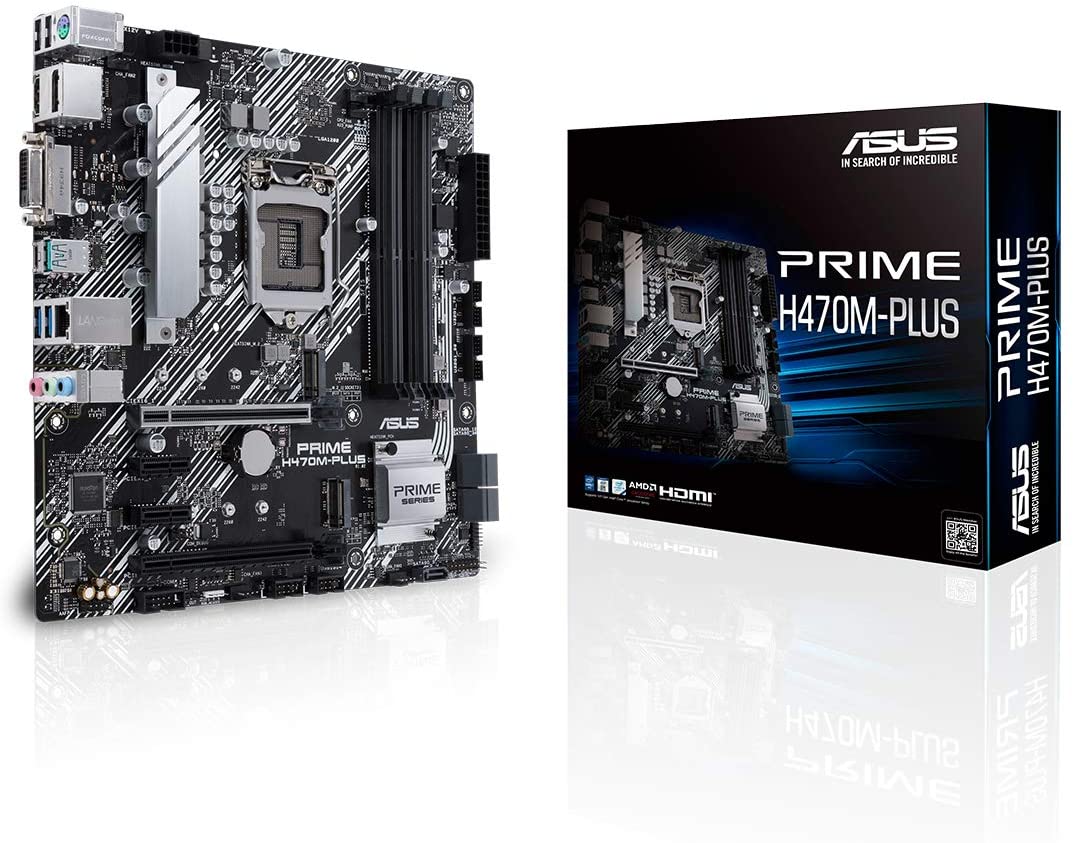 MB ASUS PRIME H470M-PLUS M.2 DDR4 M.ATX 