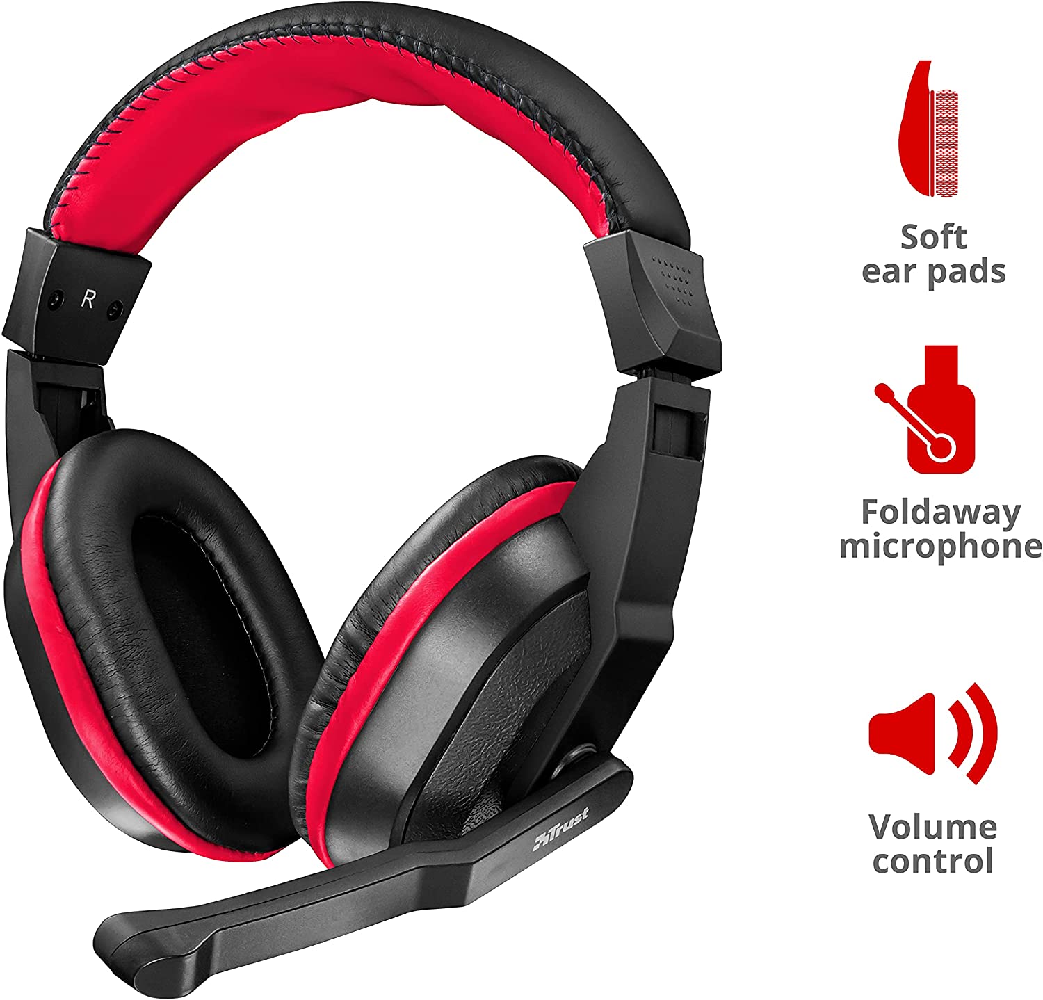 CUFFIE TRUST ZIVA GAMING RED 