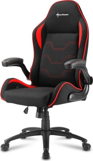 SEDIA GAMING SHARKOON ELBRUS CHAIR RED BLACK