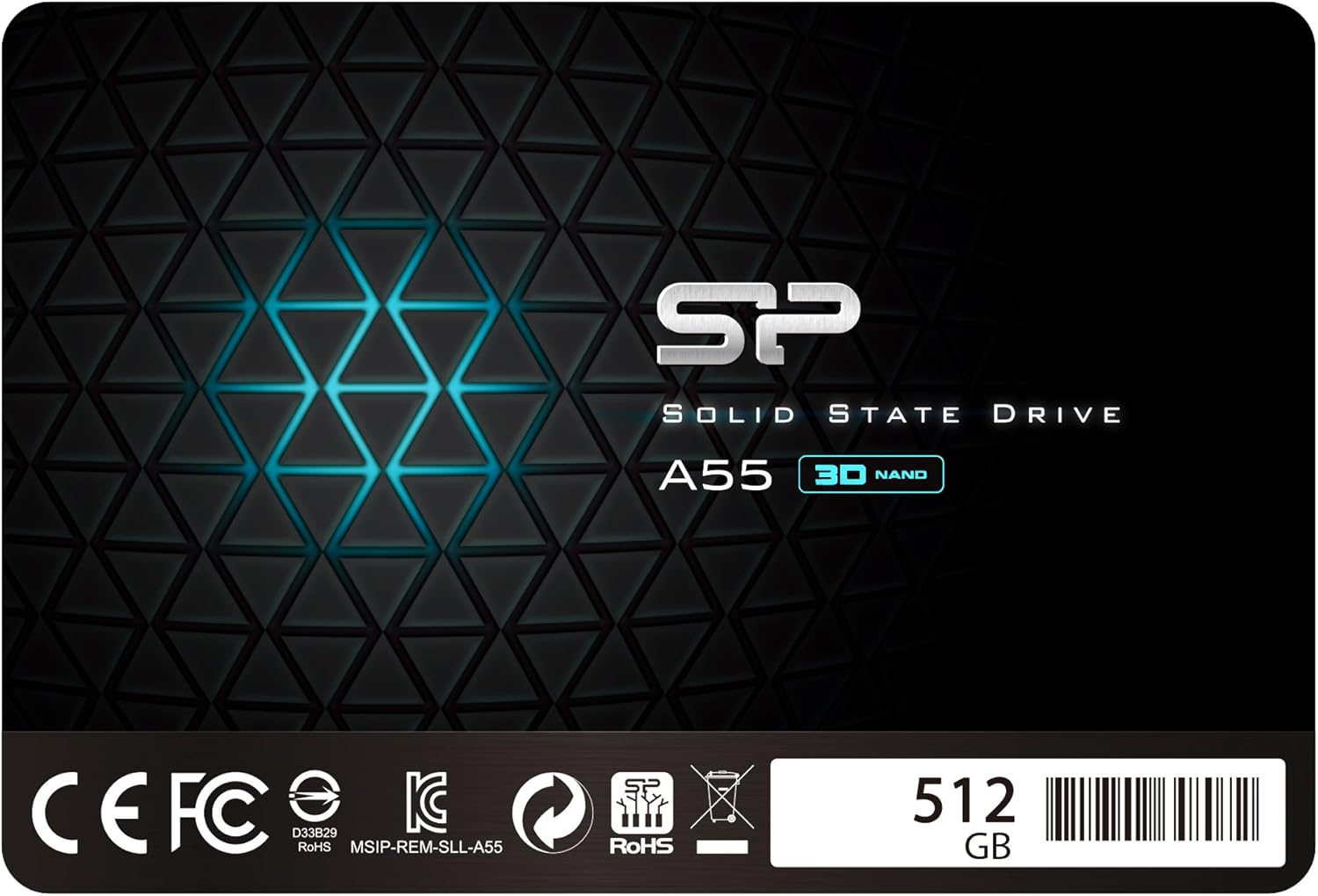 SSD SILICON POWER 512GB A55 SLC 2,5 SATA