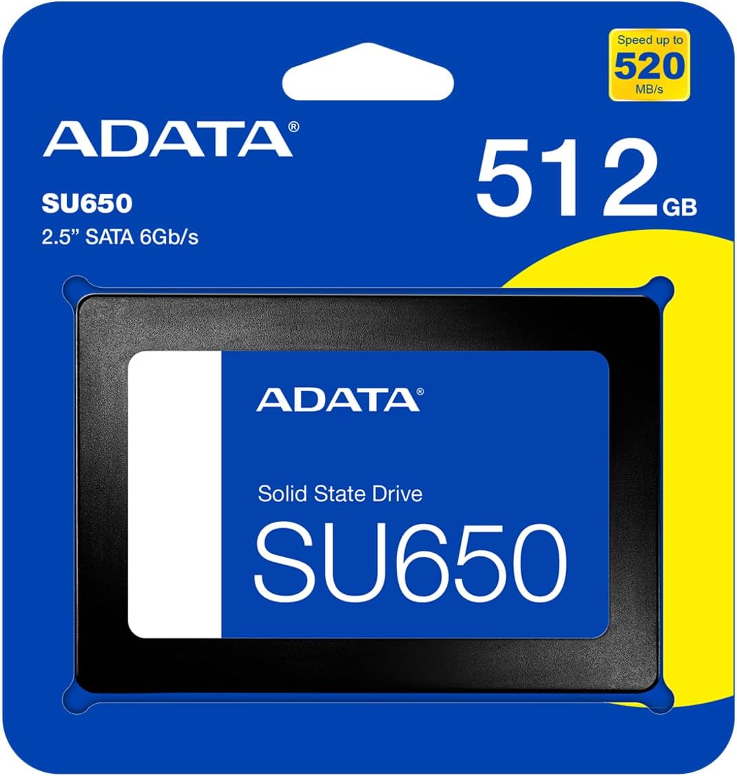 SSD ADATA PCIe SU650 SATA 512GB