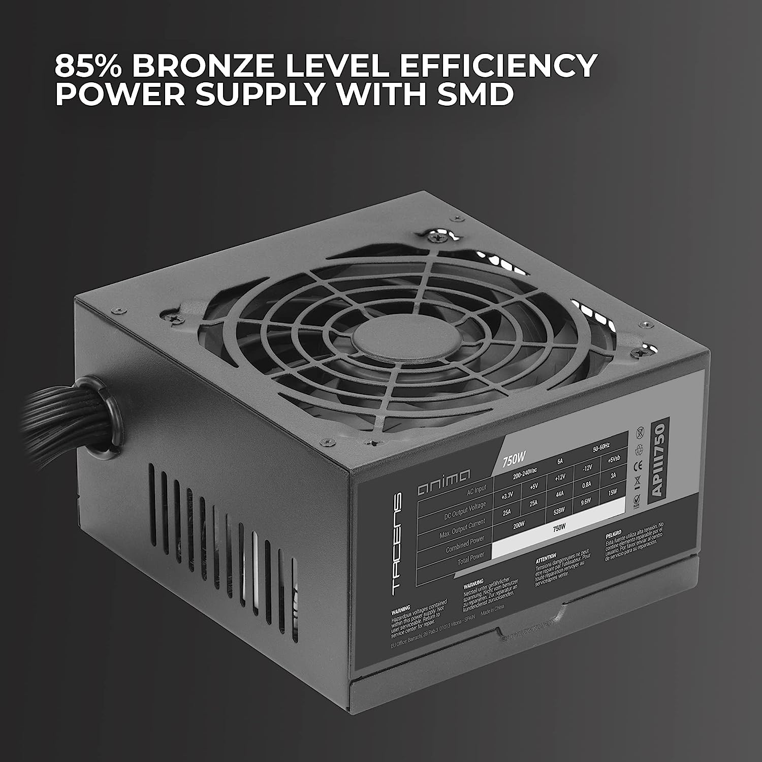 ALI ANIMA 750W 85 BRONZE ULTRASILENT