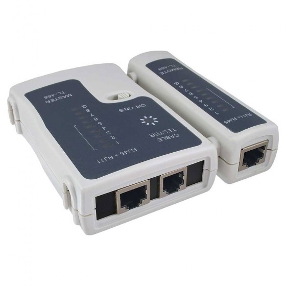 TESTER X CAVI PLUG RJ45 RJ11 IN-LINE