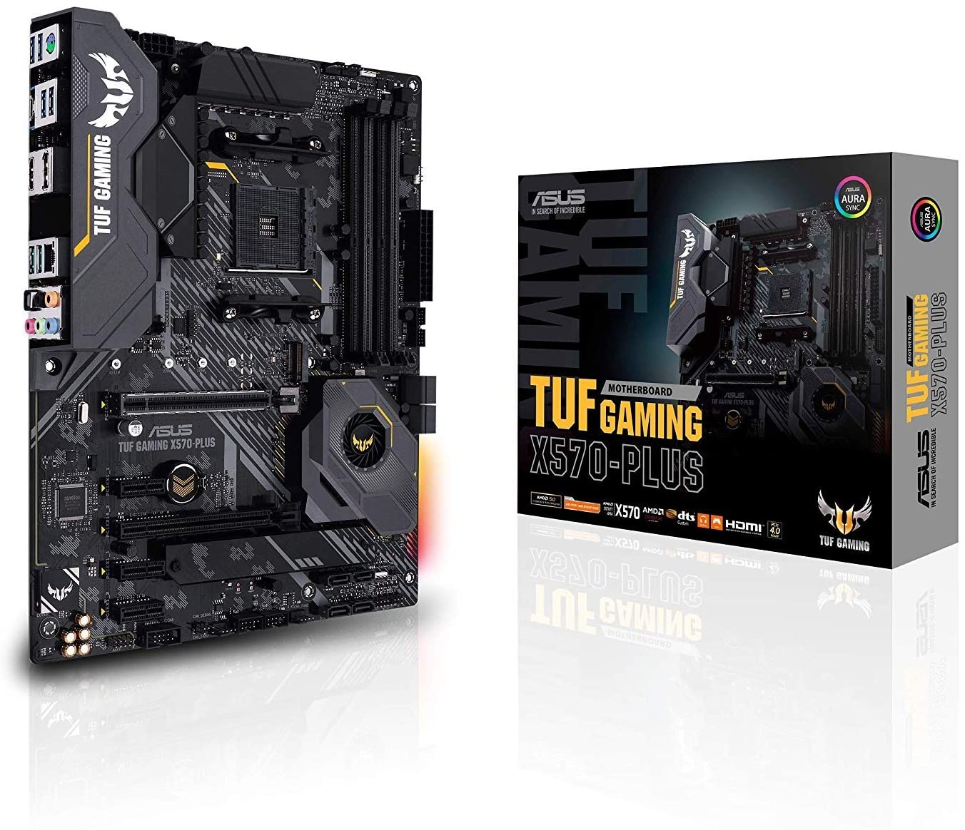 MB ASUS TUF X570 PLUS AMD WI-FI DDR4 PCIe 4.0