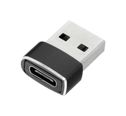 ADATTATORE DA USB A TYPE-C NERO 