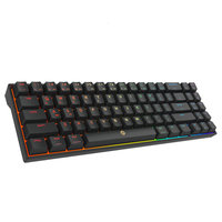 TASTIERA GAMING CALIBUR BLACK RGB BT+USB