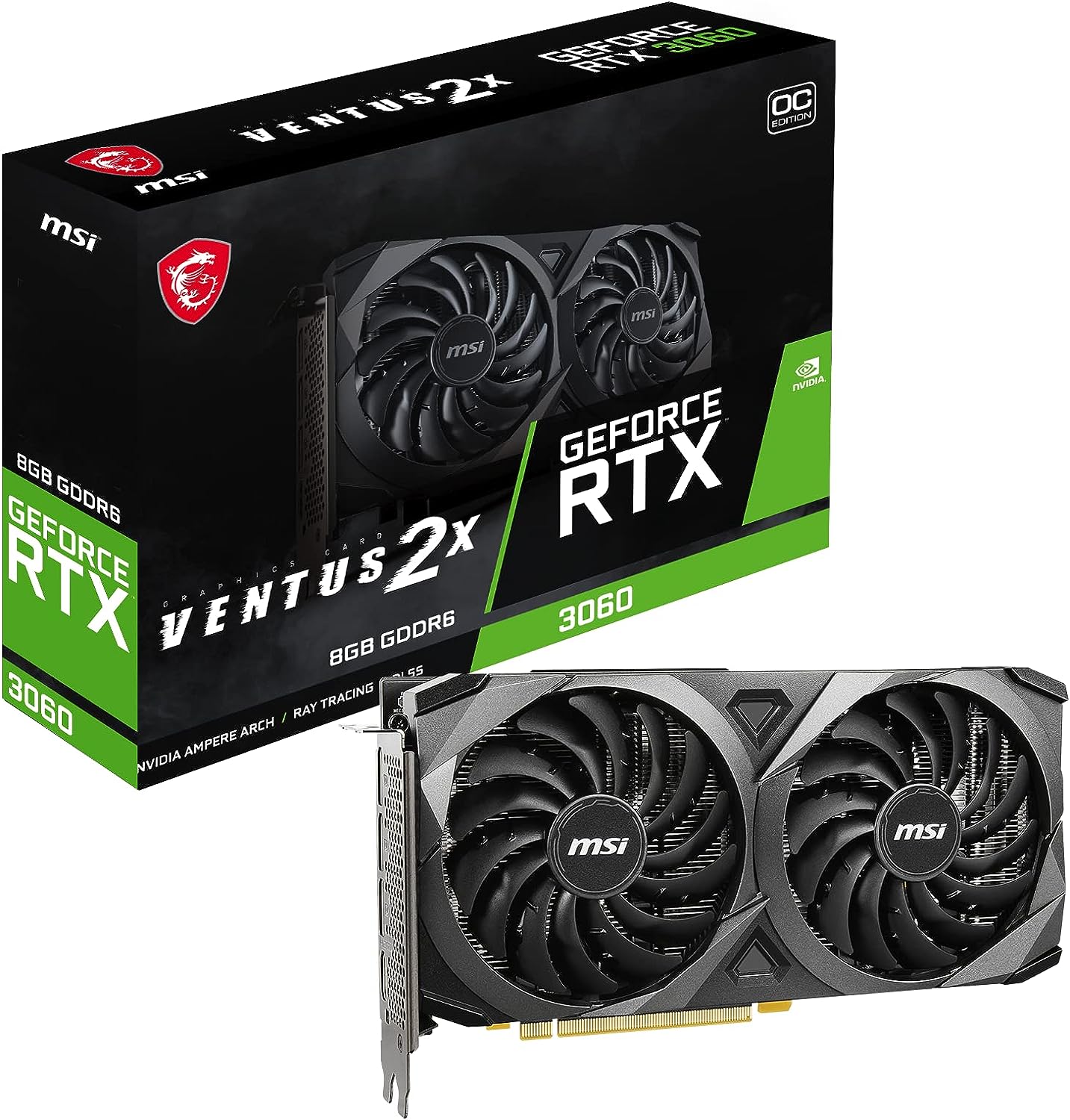 MSI VENTUS 2X GAMING GEFORCE RTX 3060 8GB