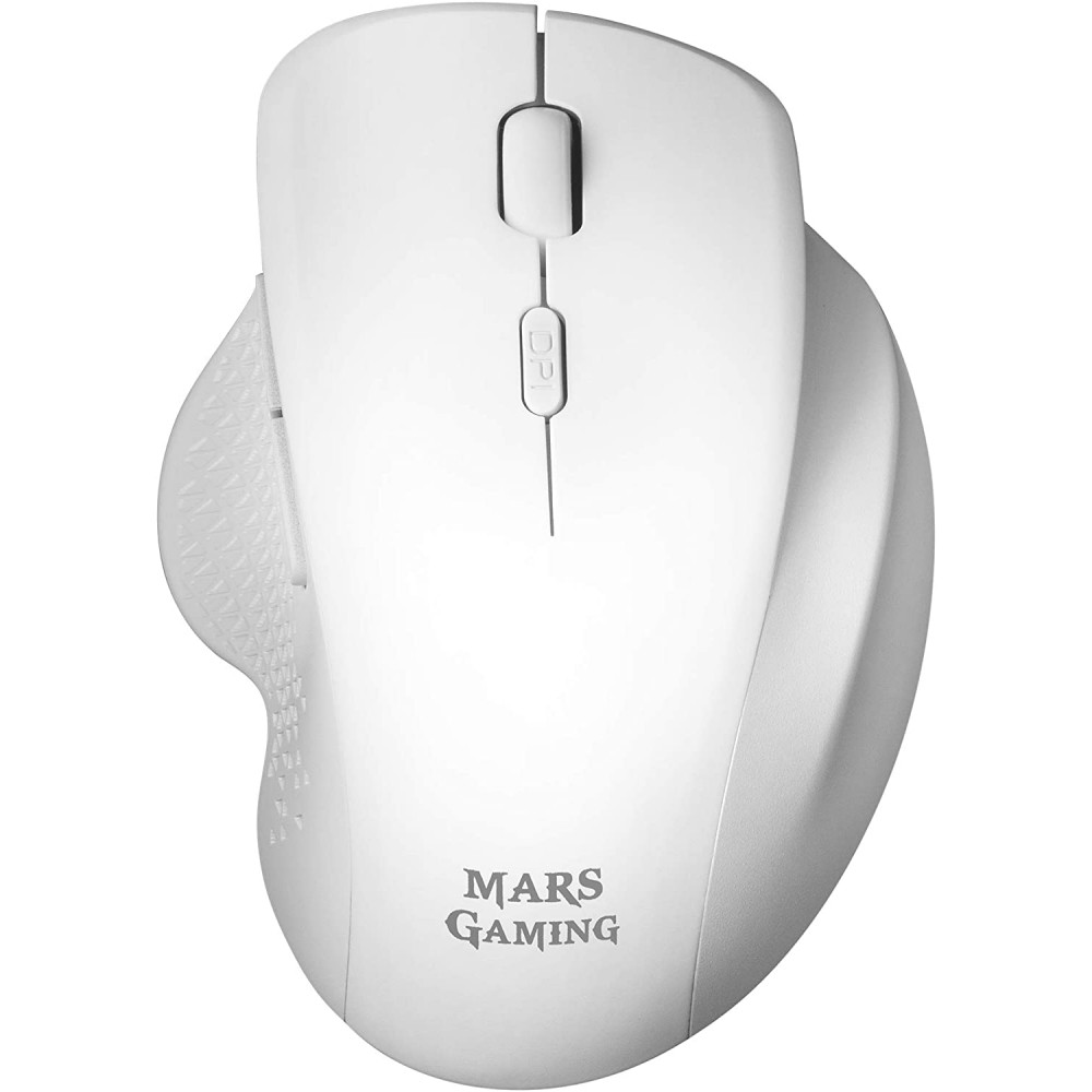 MOUSE MARSGAMING WIRELESS MMWERGOW WHITE