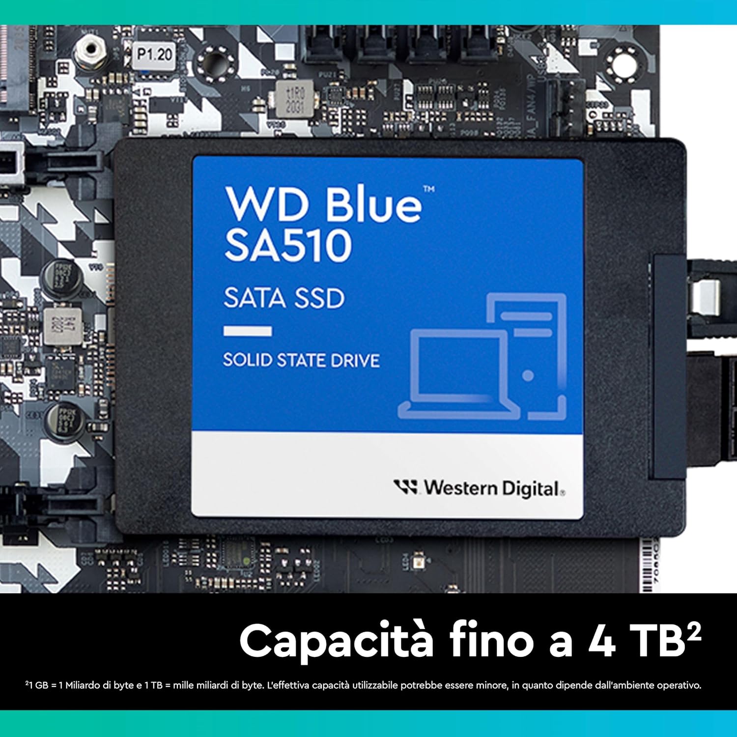 SSD W.DIGITAL 2TB BLUE 2.5 SATA SA510