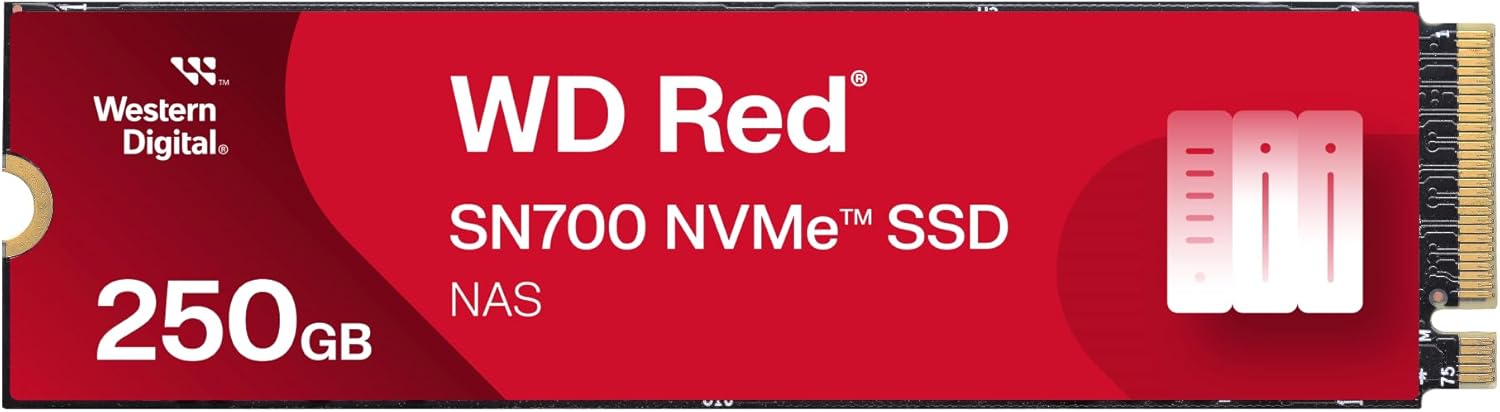 WD RED SN700 NVMe 250GB SSD NAS 